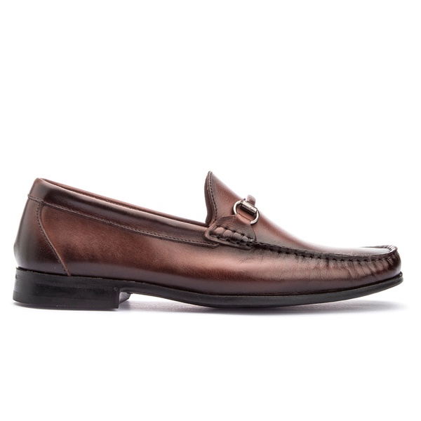 Sapato Masculino Mocassim Em Couro Absolut Castanho | Worldstock | Loja  online de Sapatos Sociais