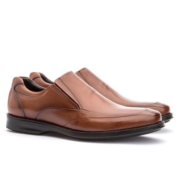 Sapato Loafer Masculino Koning Gel Chicago Whisky