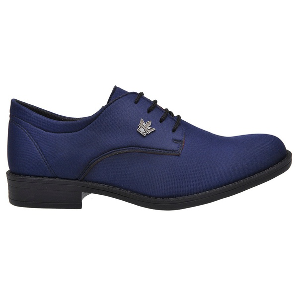 sapato oxford feminino azul marinho