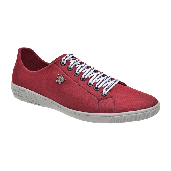 sapatênis vermelho masculino