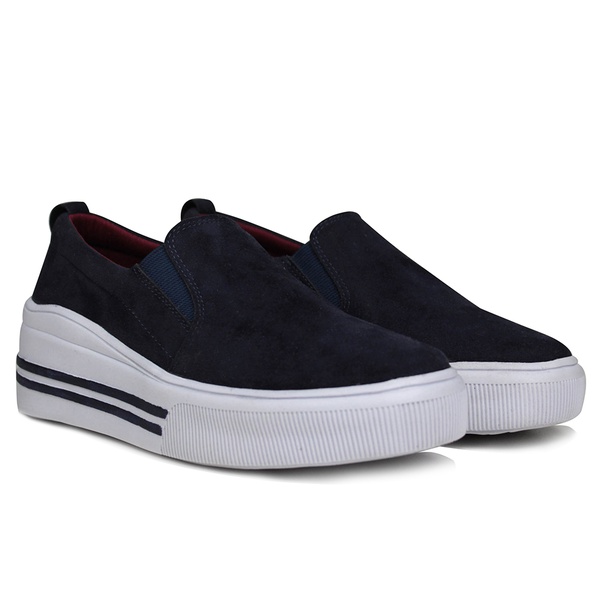 slip on feminino sola alta
