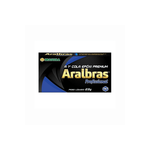 Cola Epóxi Aralbras Profissional 90 Min Brascola 23g