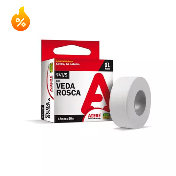 FITA VEDA ROSCA ADERE 941S 18MMX50M 