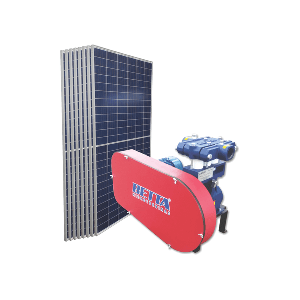 Conjunto Motobomba Solar B210 5cv Trifásico 