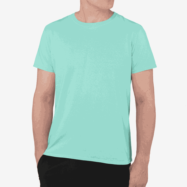 Camiseta Masculina 100% Algodão 30.1 Verde bb