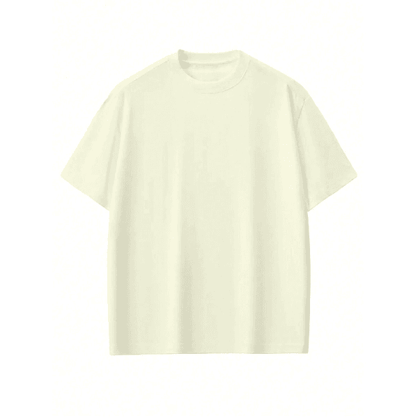 Camiseta Oversized 100% Algodão 30.1 Off White