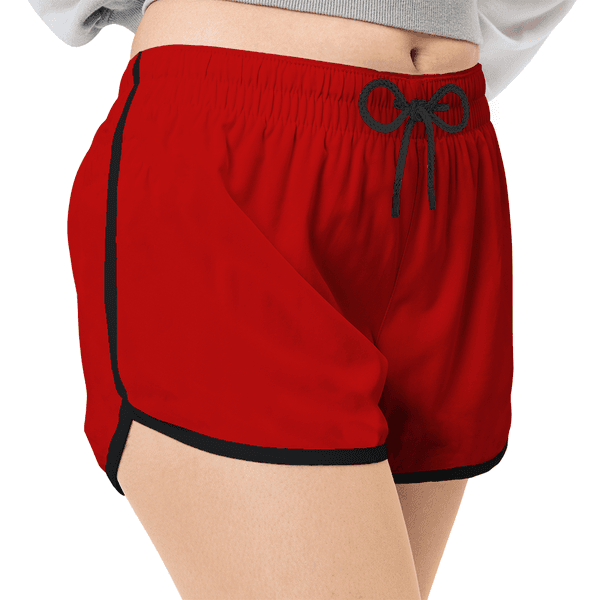 Short Tactel Feminino Vermelho