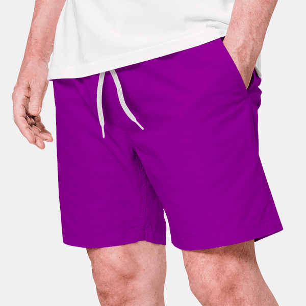 Short Tactel Masculino Roxo