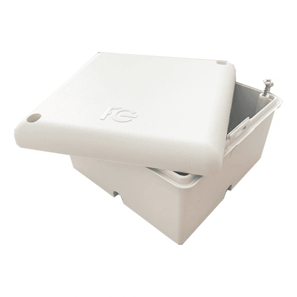 CAIXA PLASTICA DE SOBREPOR PARA CFTV - IP65