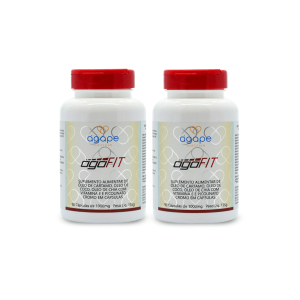 Combo 2X - ágafit- 180 cápsulas softgel (2x90) 