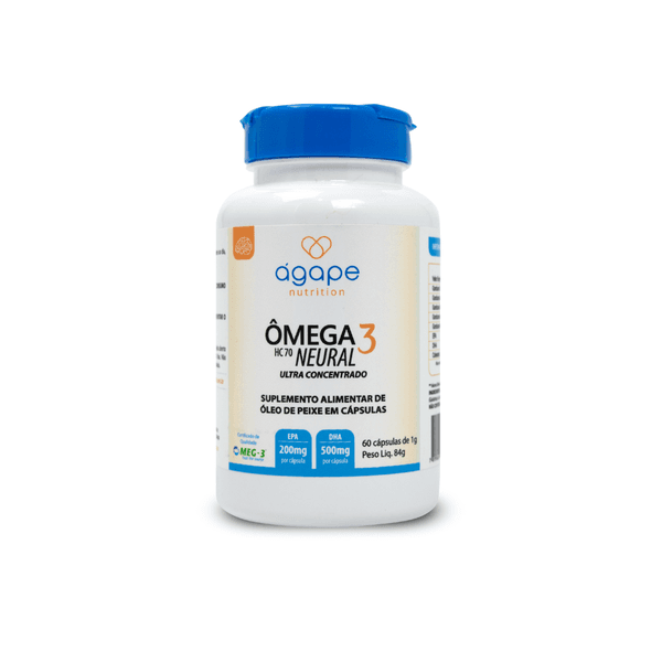 Ômega 3 Neural hc 70 60 Capsulas soft gel
