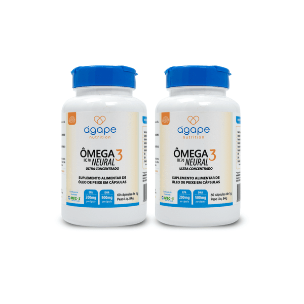 COMBO 2 OMEGA 3 NEURAL HC 70 120 CÁPSULAS (2x60) CAPSULAS SOFT GEL 