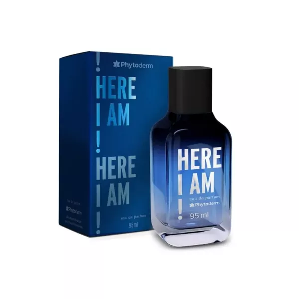 アイドル Perfume Phytoderm Perfume Masculino Here I Am Edp 95ml | AIKO COSMÉTICOS