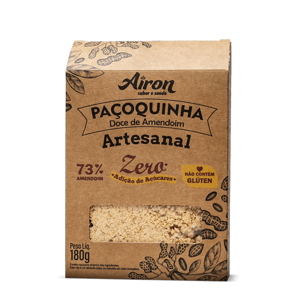 Farofa de Paçoquinha Artesanal Zero 180g