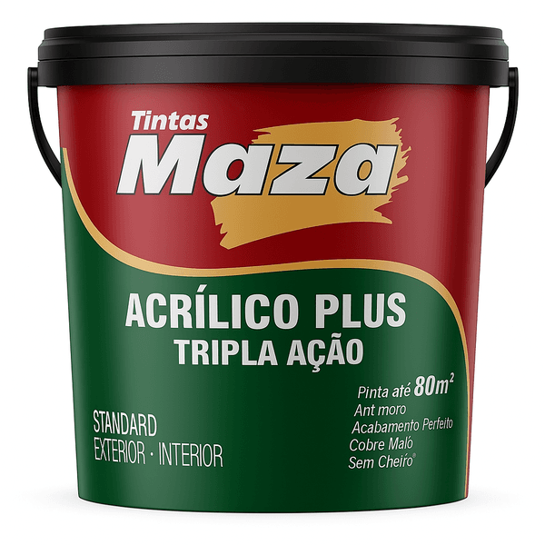 Acrílico Plus Balde 18L Maza