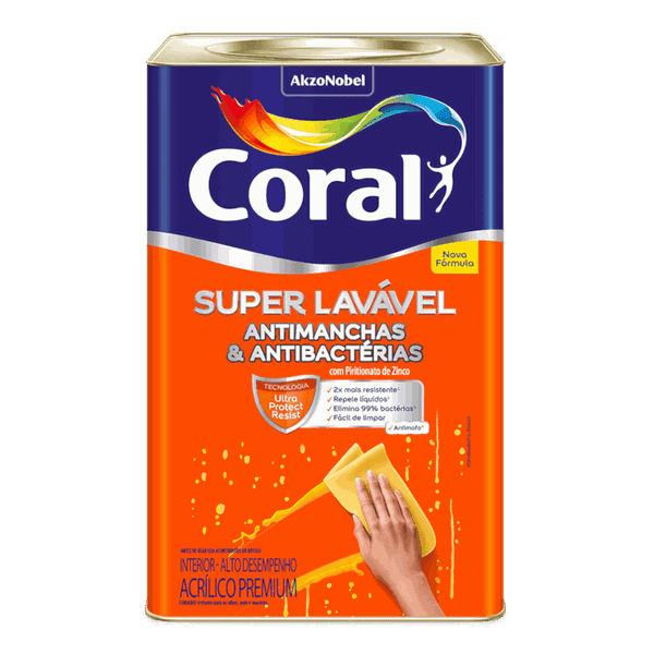 Super Lavável 18l Coral