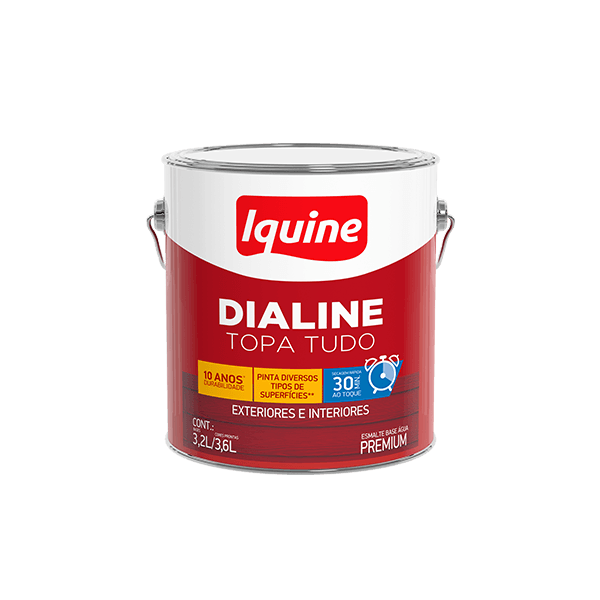 Esmalte Sintético Dialine Topa Tudo 3L Iquine
