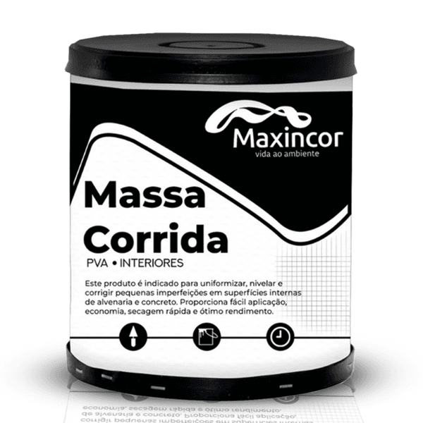 Massa Corrida Barrica 21kg Maxincor
