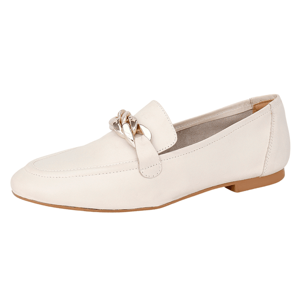 Loafer Suzy Couro Off White