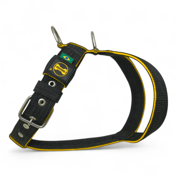 Peitoral Amorosso® Tradicional (preto e amarelo)