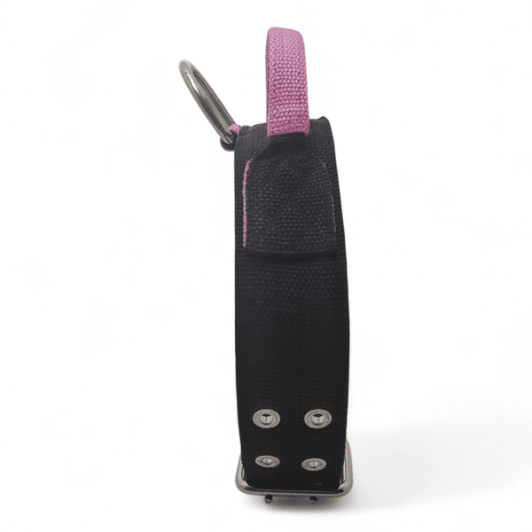 Coleira Para Cachorro Poderosso (Preto e Rosa)