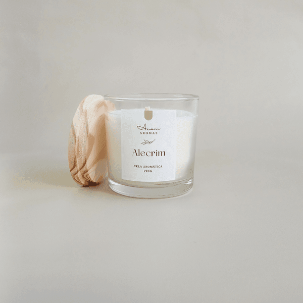 Vela Aromática Alecrim 190g