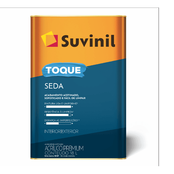  TINTA ACRÍLICA PREMIUM TOQUE DE SEDA BRANCO NEVE 18 L