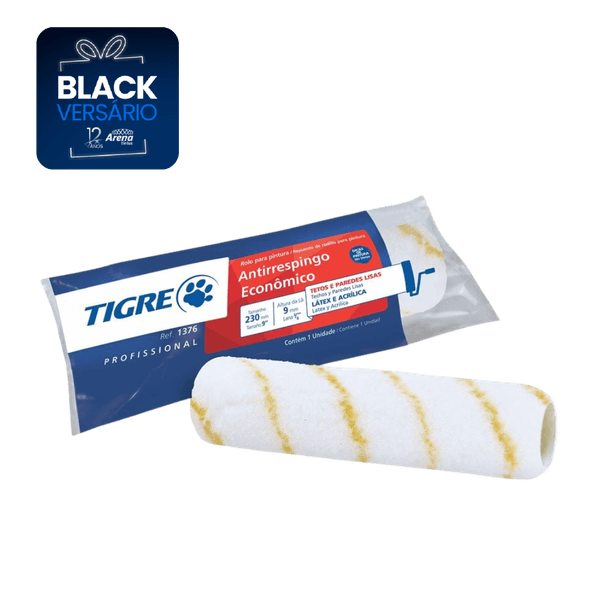 ROLO DE LÃ SINTÉTICA ANTIRRESPINGO 1377 15CM