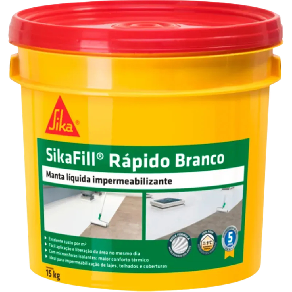 MANTA LÍQUIDA IMPERMEABILIZANTE BRANCO SIKAFILL