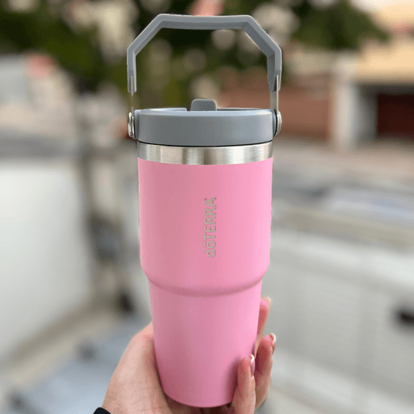 Copo Flip 600ml Rosa