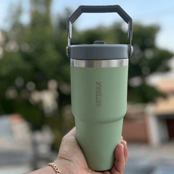 Copo Flip 600ml Verde Pistache