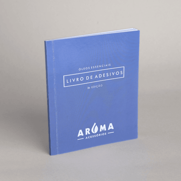 Livro Adesivo - Óleos Essenciais