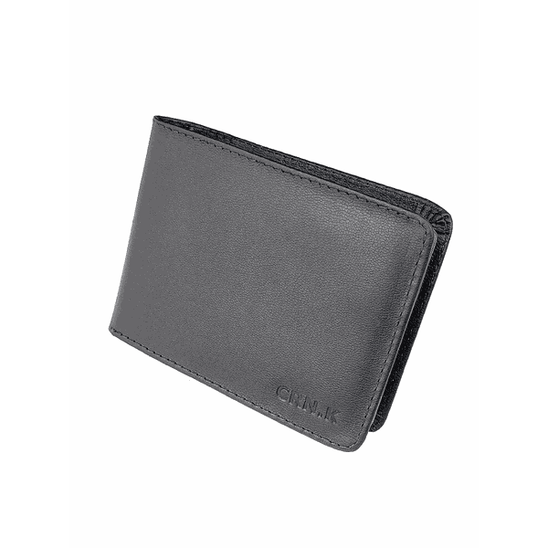 Carteira Masculina Em Couro Legitimo Preto