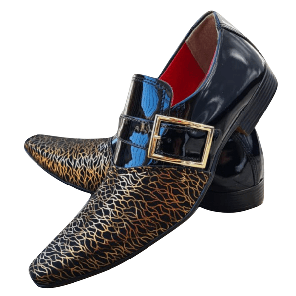 Sapato Masculino Italiano Em Couro Pinot Ref: 1139 Preto