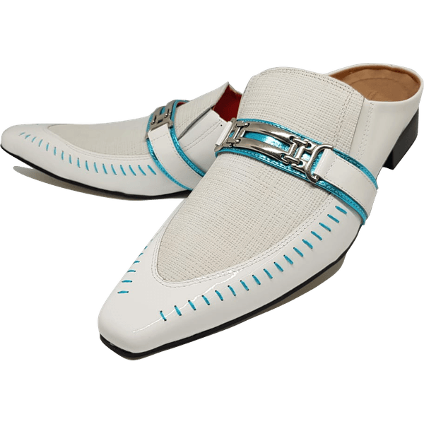Babuche de couro masculino clearance