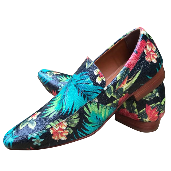Sapato Masculino Italiano Em Couro Multicor Henry Ref: 1116
