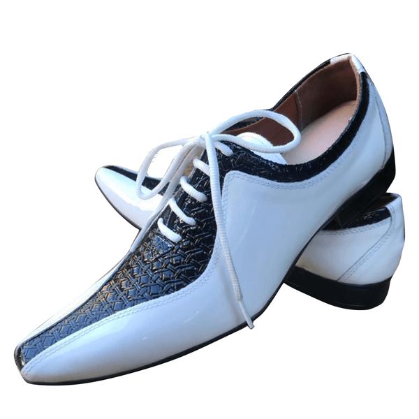 Sapato Masculino Italiano Em Couro Branco Vitalis Ref: 1123 Branco