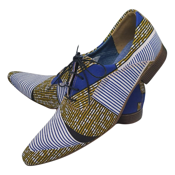 Sapato Masculino Em Couro - Italian Collection - Multi Green