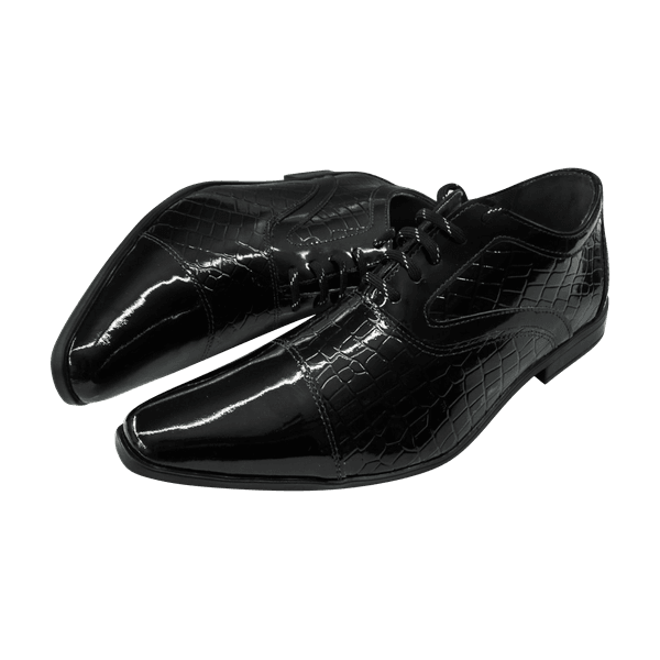 Sapato Masculino Em Couro Social Executivo Preto Veneza Collection