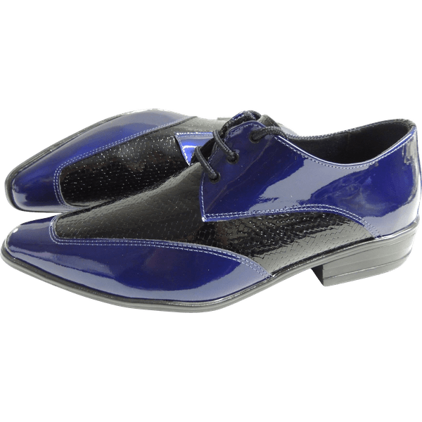 Sapato Masculino Em Couro Social Executivo - Montreal Collection - Blue River