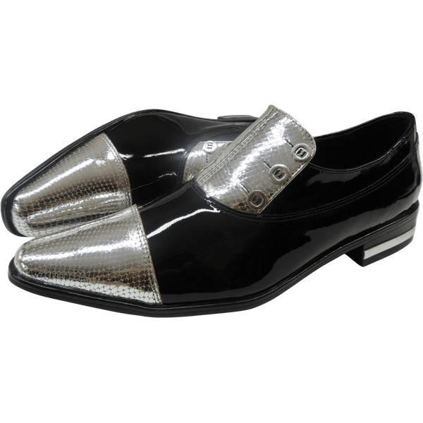 Sapato Masculino Em Couro Social Executivo - Montreal Collection - Spaceman