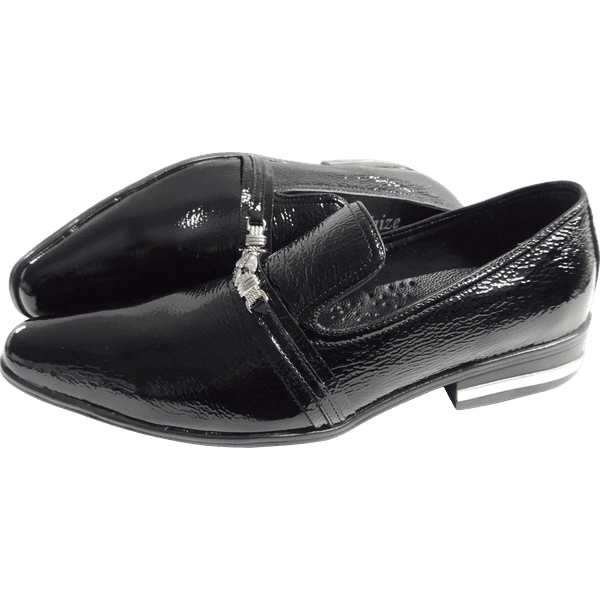 Mocassim Masculino Em Couro - Preto - Black Suit