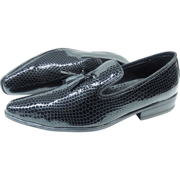 Mocassim Masculino Em Couro - Preto - La Serpiente