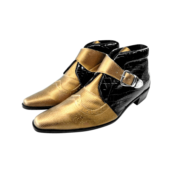 Bota dourada masculina sale