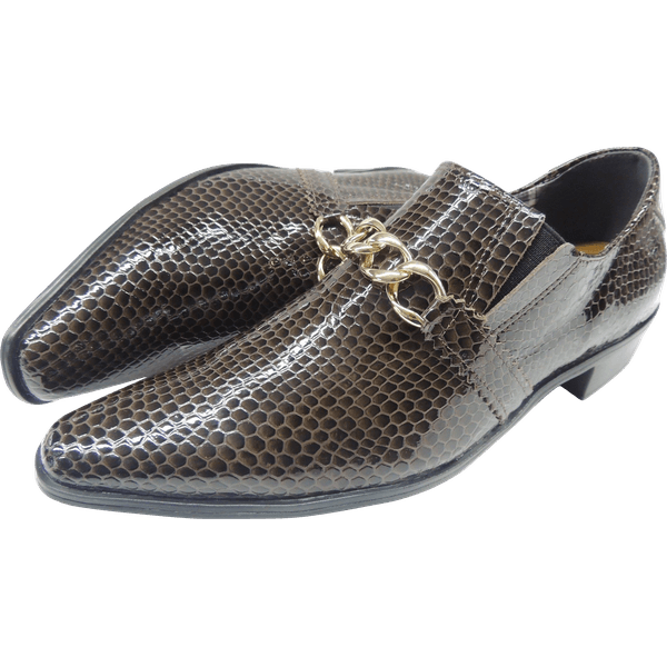 Sapato Masculino Em Couro Social Executivo Preto Skuna Veneza Collection Ref:533