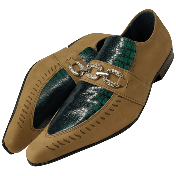 Sapato Masculino Em Couro Social Executivo Marrom Molouch Veneza Collection Ref: 7073