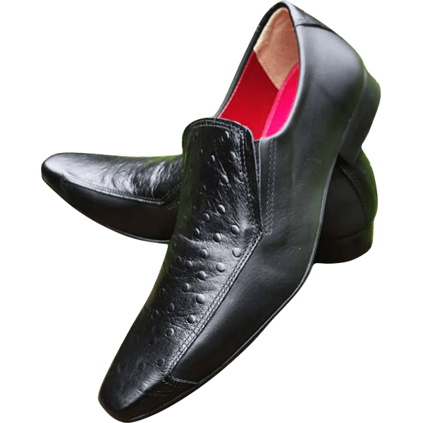 Mocassim Masculino Italiano Em Couro Mocassim Ref: 916 Preto