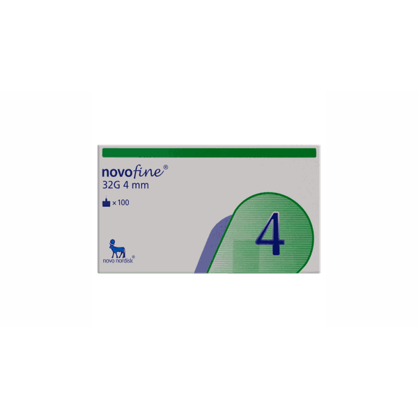 Agulhas Novofine 4mm - Novo Nordisk