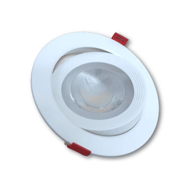 Spot De Led 12w Direcionável Redondo Branco Neutro 4000k