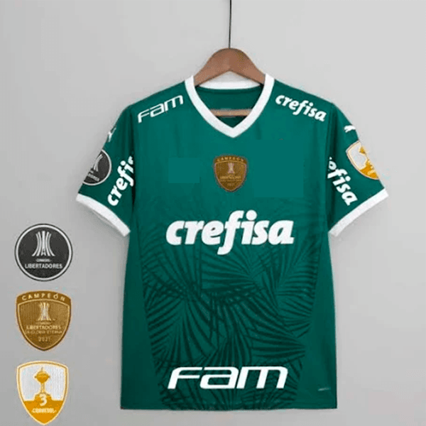  Camisa modelo Palmeiras Home patch Libertadores 22/23 - Verde - Torcedor